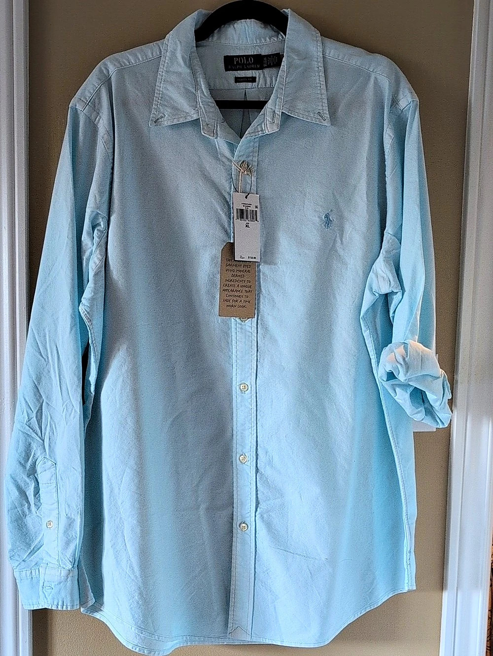 Polo Ralph Lauren Classic Fit Oxford Shirt Blue XL